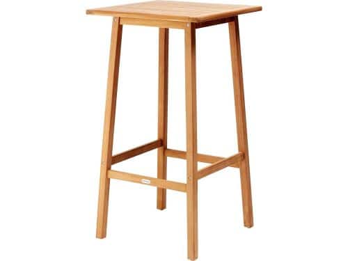Statafel Teak - Balkontafel Bartafel - Buiten Borrelen - Weerbestendig
