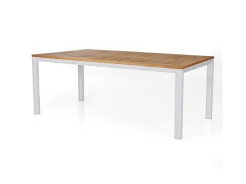 Stefano Tuintafel Wit 300x100 cm Trestino