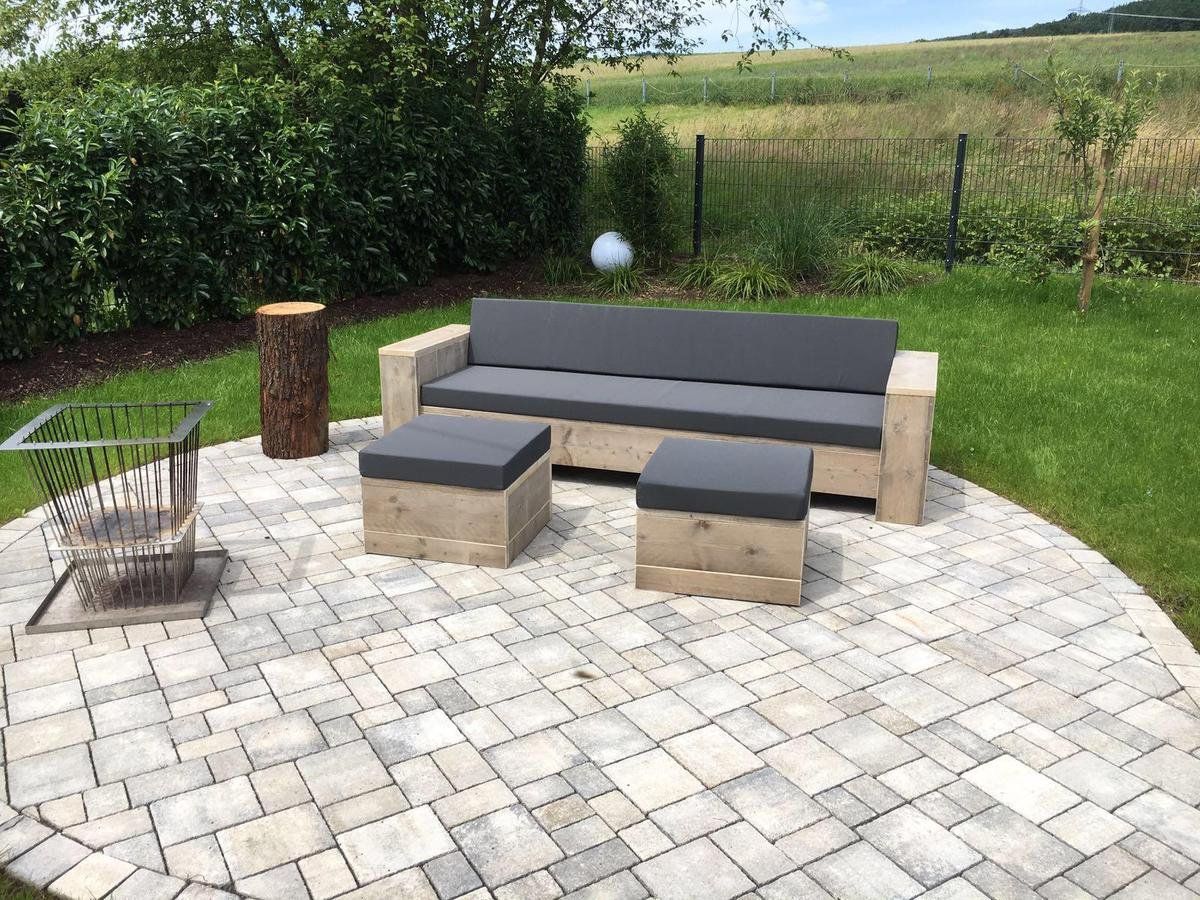 steigerhout loungebank 200×80 oud steigerhout zitdiepte 60