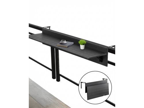 Stervia Hangende Balkontafel - Hangende Bijzettafel - Inklapbaar - Max.