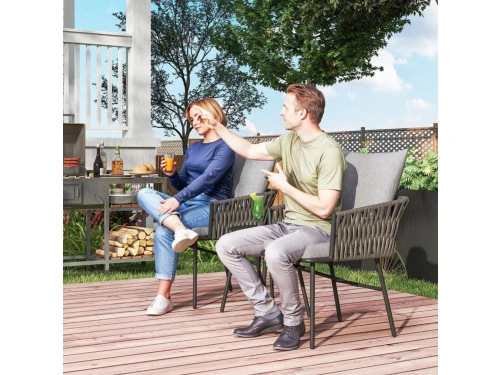 STILVORA Bistroset 3-Delig 58 x 63 x 69 cm