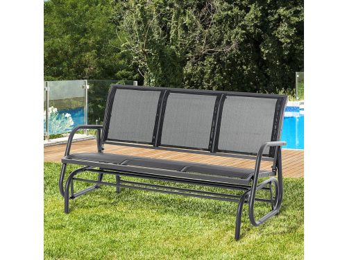 STILVORA Schommelbank - 3-Zits Met Schommelfunctie - 147 x 75