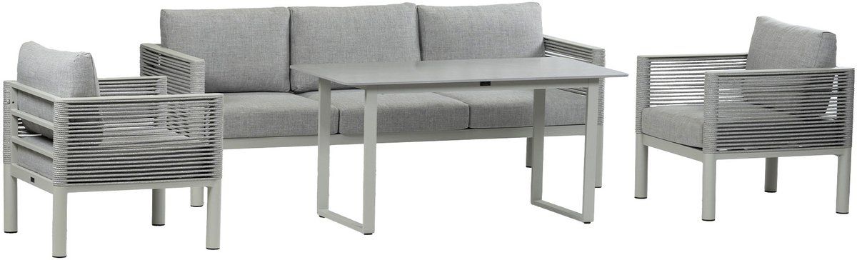 stoel bank lounge dining set cuba | 3 zitsbank | sand