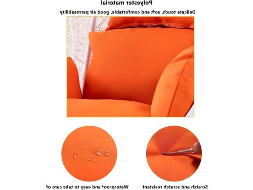 Stoelkussenhoes Hangstoel - Wipstoelhoes Textiel - Buiten Ontspannen - Waterdicht
