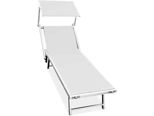 Strandstoel Aluminium - Lounger Ligbed - Ontspannen in de zon