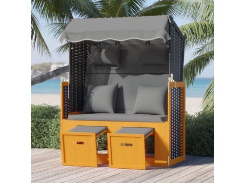 Strandstoel voor 2 - Tuinstoel Lounger - Ontspannen Buiten