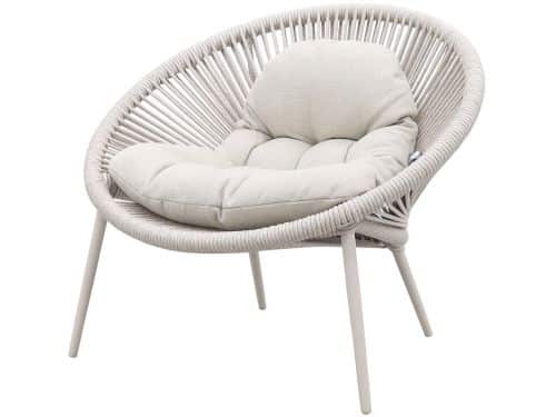 SUNS Prato rope loungestoel - Camel Sand