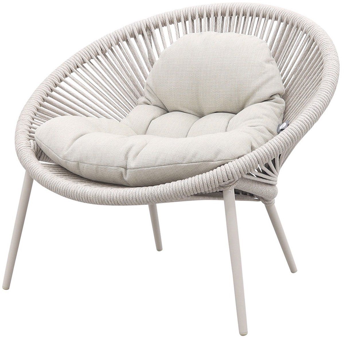 suns prato rope loungestoel camel sand