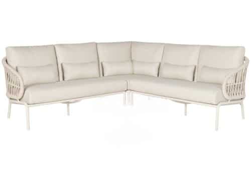 Suns Tosca hoek high lounge loungeset 3 delig camel sand