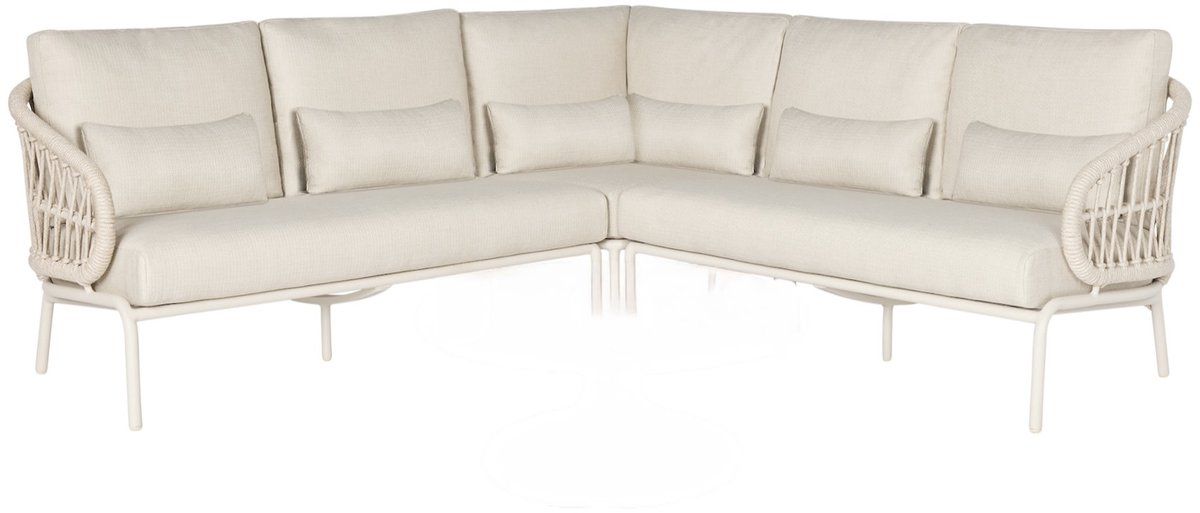 suns tosca hoek high lounge loungeset 3 delig camel sand