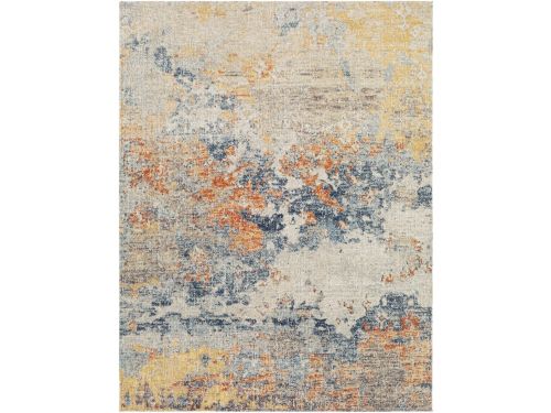 SURYA - MONA - Modern abstract design - Geel/blauw