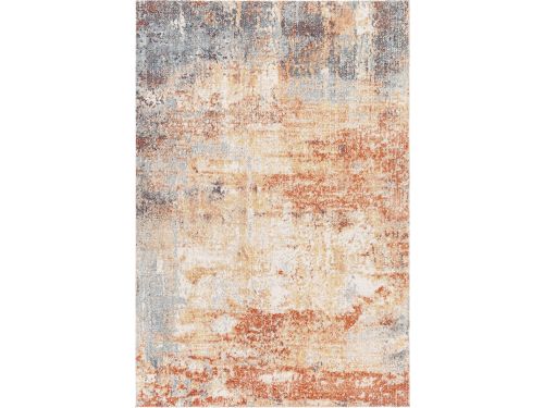 SURYA - SAMIRA - Modern abstract design Tapijt - Rood/blauw