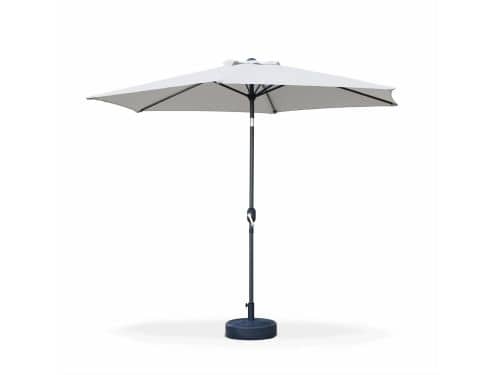 sweeek - Ronde parasol 3m met centrale kantelbare mast