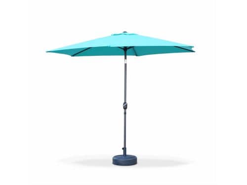 sweeek - Ronde parasol 3m met centrale kantelbare mast