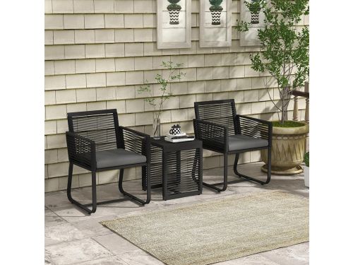 Sweiko Tuin Bistroset - 3-Delige Balkonset - 53cm x 57cm