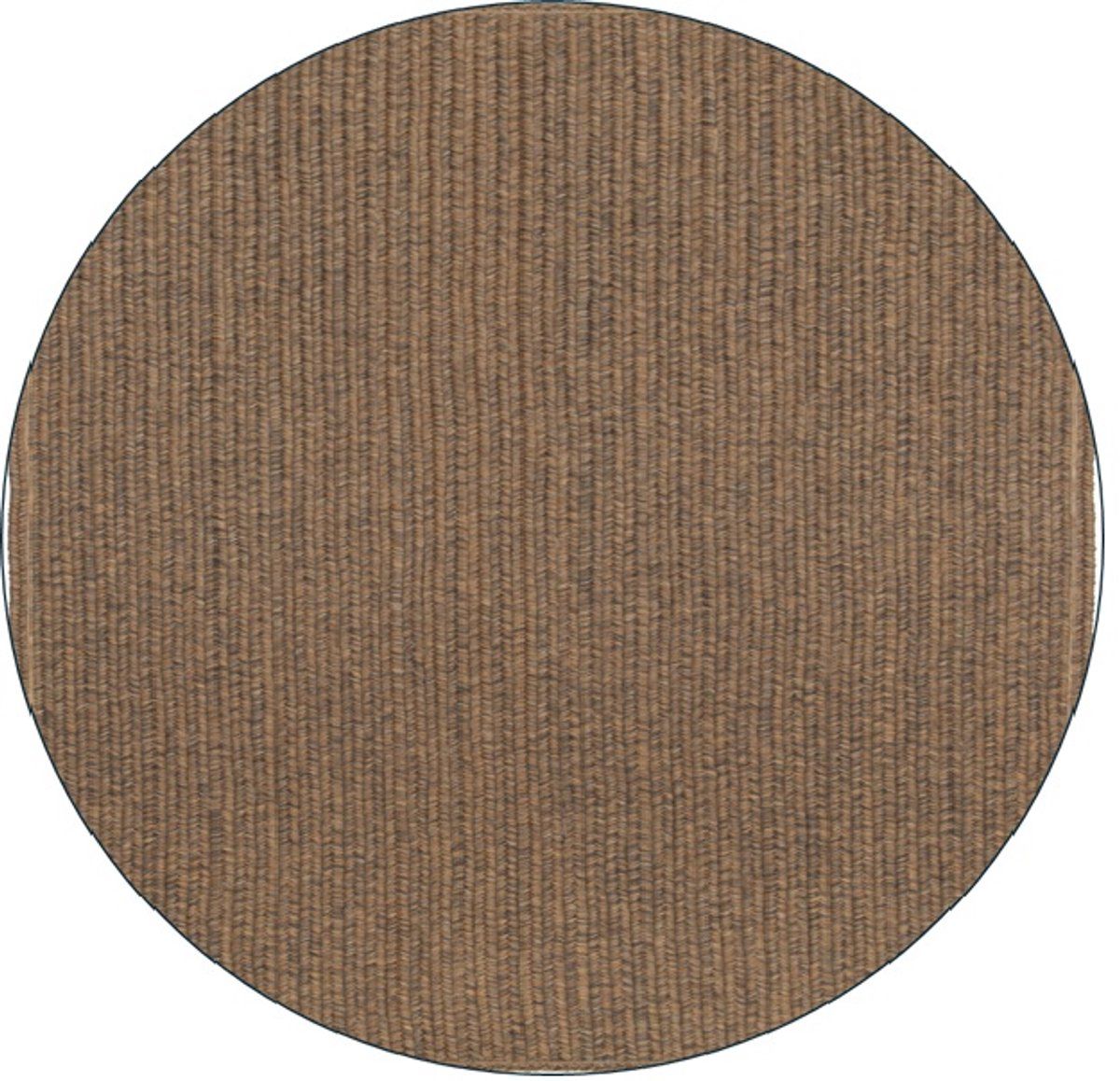 taipei buitenkleed Ø250 cm donker taupe