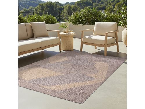 TAPISO Yucana Buitentapijt - Flatweave Vloerkleed Buiten & Binnen