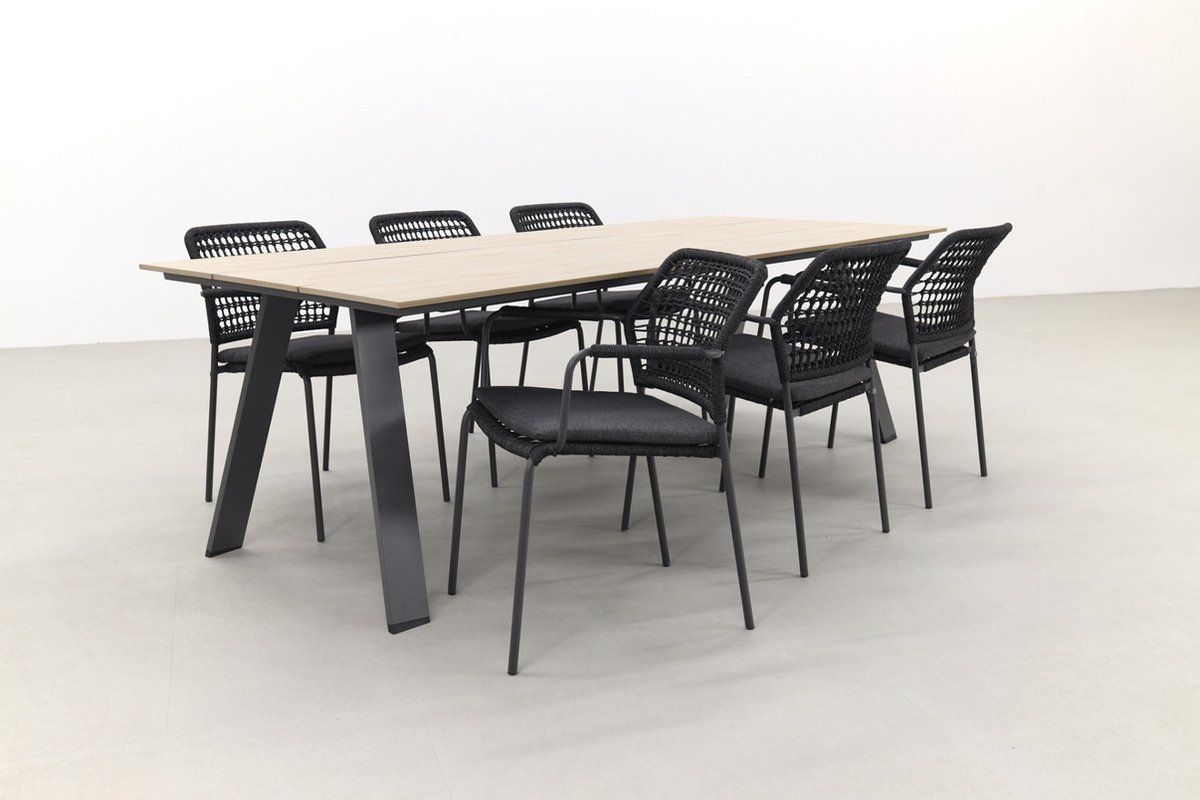 taste barista antraciet/garden impressions nevada 240×100 cm.