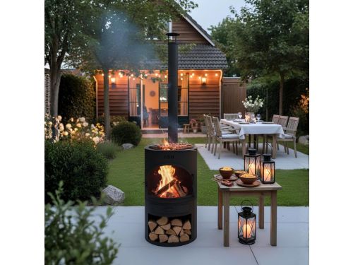Terras Haard - Buiten Kachel - Verwarmen Tuin - Geïntegreerde