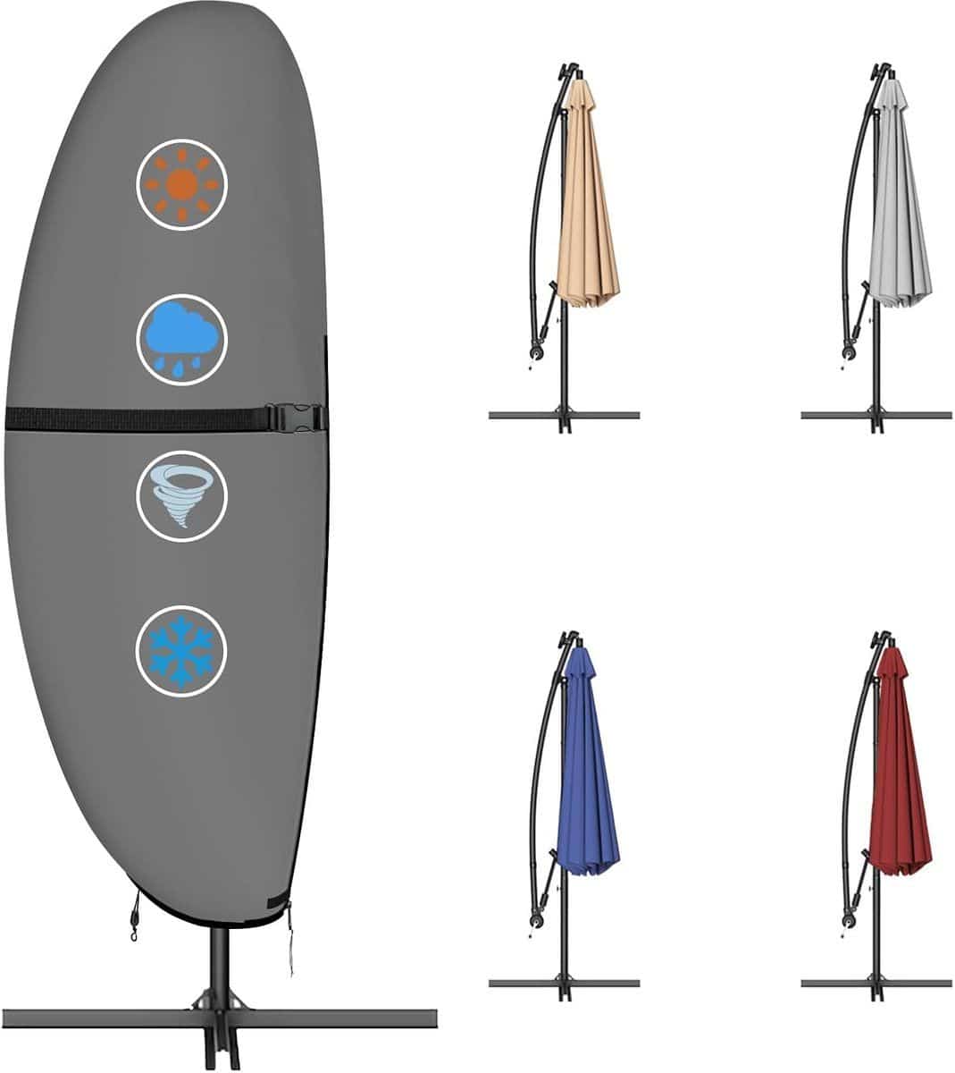 terrasparapluhoes parasolhoes buiten bescherming terrasparasol waterdicht oxford