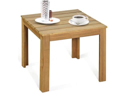 Terrastafel Vierkant - Buiten bijzettafel - Genieten van de tuin