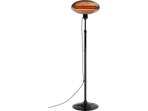 Terrasverwarmer - 2000D - Staand - Bartscher 825207 - Horeca