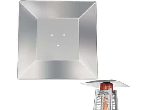 Terrasverwarming Reflector - Warmteverdeler - Buitenruimte Verwarmen - 4-zijdige Reflectie