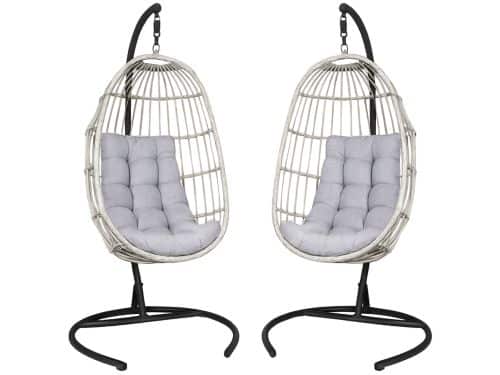 The Living Store - Koko Relax Hangstoel - Metaal