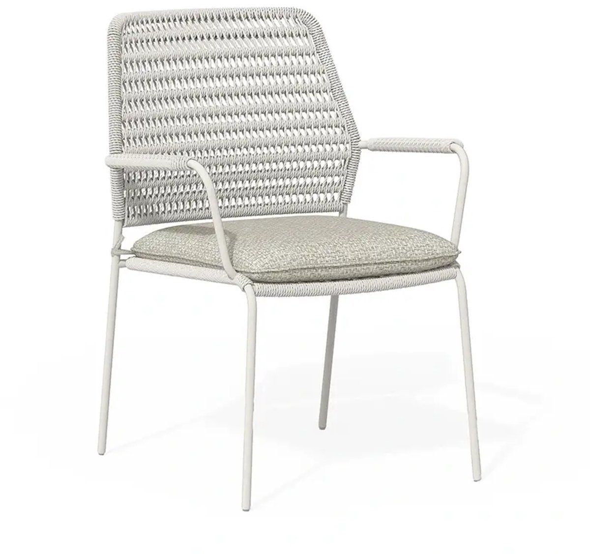 tierra outdoor david dining tuinstoel crème white