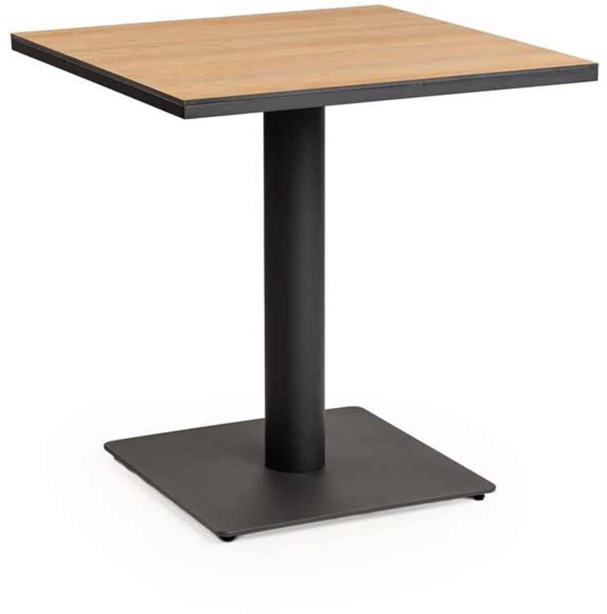 tierra outdoor granita dining tafel trespa bergamo charcoal 75