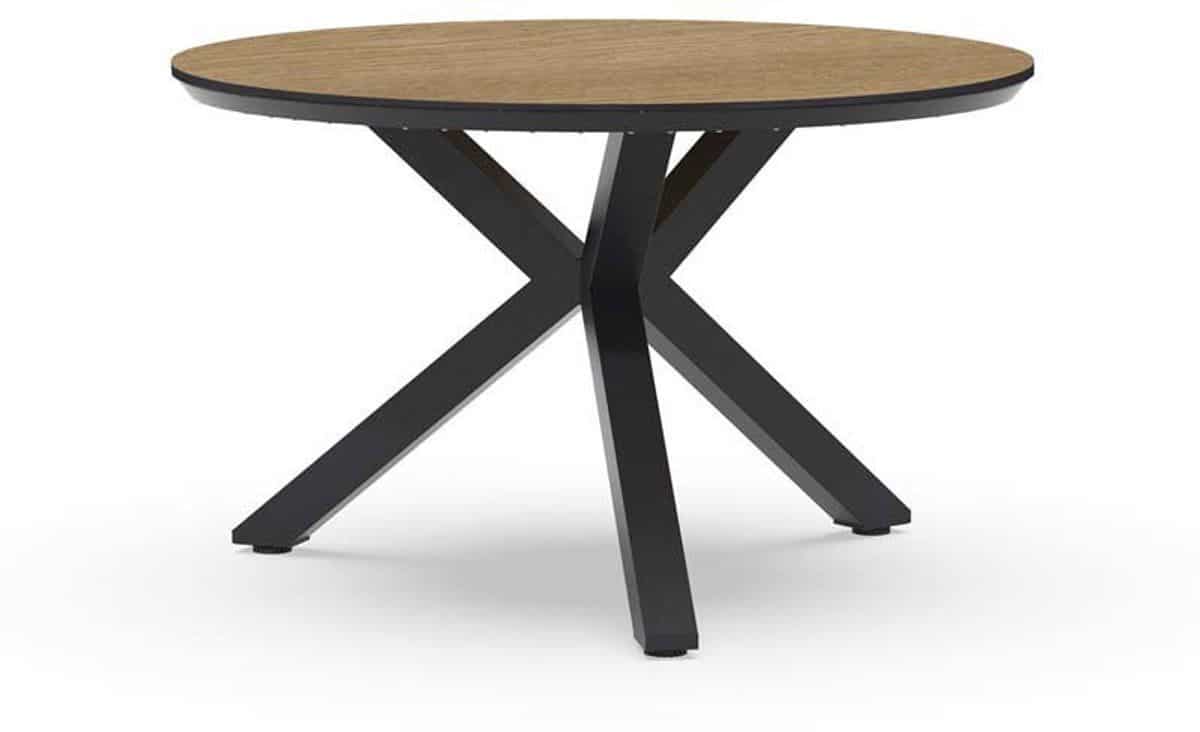 tierra outdoor orbital dining tafel trespa bergamo charcoal dia