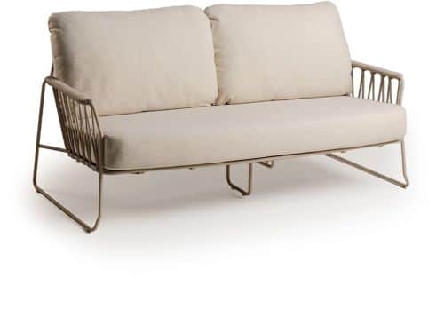 Tierra Outdoor Rivera Loungebank - Champagne