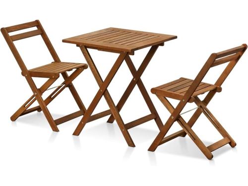 Tioman Outdoor bistroset bestaande uit 2 stoelen en 1 tafel