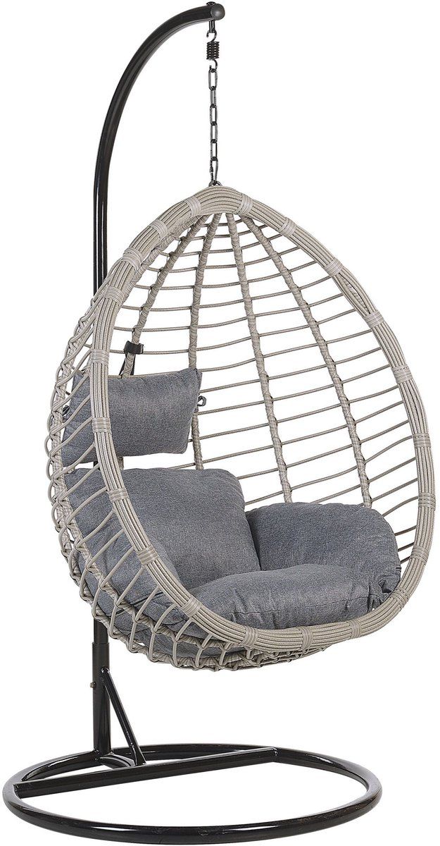 tollo hangstoel lichtgrijs 106 cm pe
