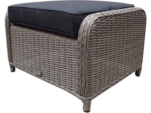 Toscane voetenbank 72x58xH46 grijs