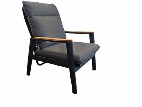 Trestino Beaval Lounge Tuinstoel - Antraciet