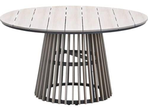 Trinxa ronde tuintafel Ø148 cm. - lichtgrijs