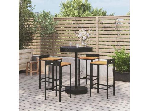 Tuin Barset - Buitenmeubels Terras - Buiten Ontspannen - Polyrotan