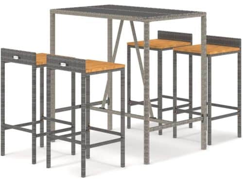 Tuin Barset - Terras Krukken Set - Buiten Ontspannen