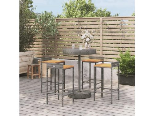 Tuin Barset - Terrasmeubelset Buiten - Buiten Ontspannen - Polyrotan