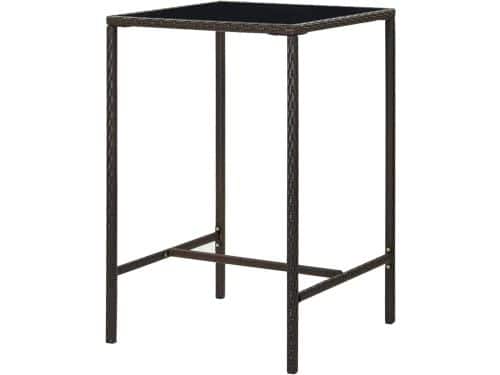 Tuin Bartafel - Statafel Balkon - Buiten Zitten - Polyrotan