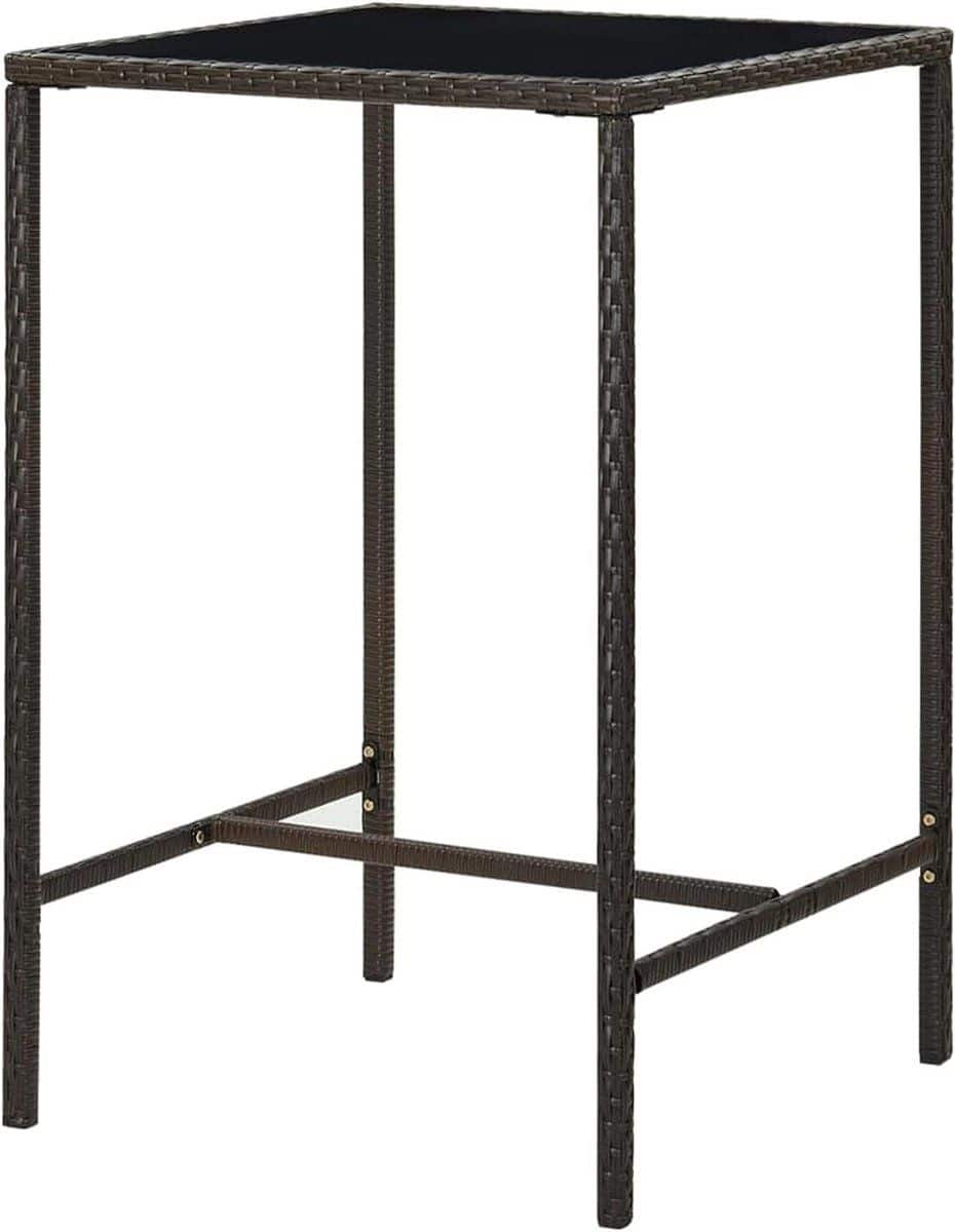 tuin bartafel statafel balkon buiten zitten polyrotan