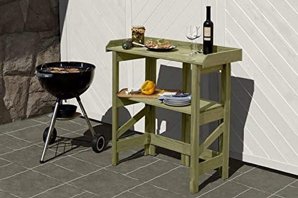 tuin bijzettafel plantenstandaard tuinieren en decoreren snel