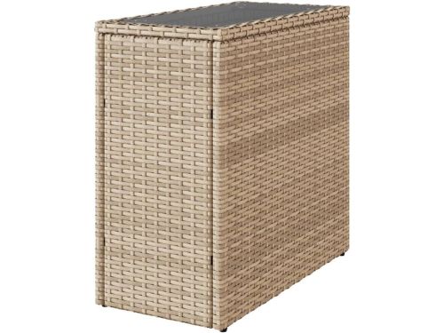 Tuin bijzettafel - Rotan tafel - Buiten genieten - Gehard