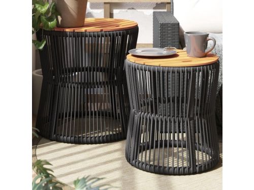 Tuin bijzettafels - Kleine tuintafels - Buiten genieten - Ruimtebesparend
