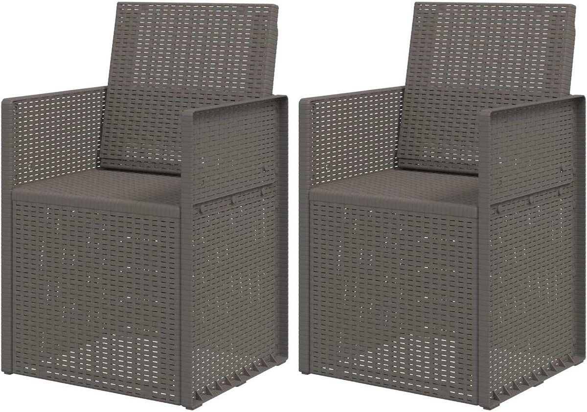 tuin eetstoelen buitenstoelen terrasstoelen buiten dineren uv beschermd