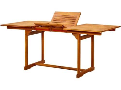 Tuin eettafel - Klaptafel Hout - Buiten dineren - Uitschuifbaar