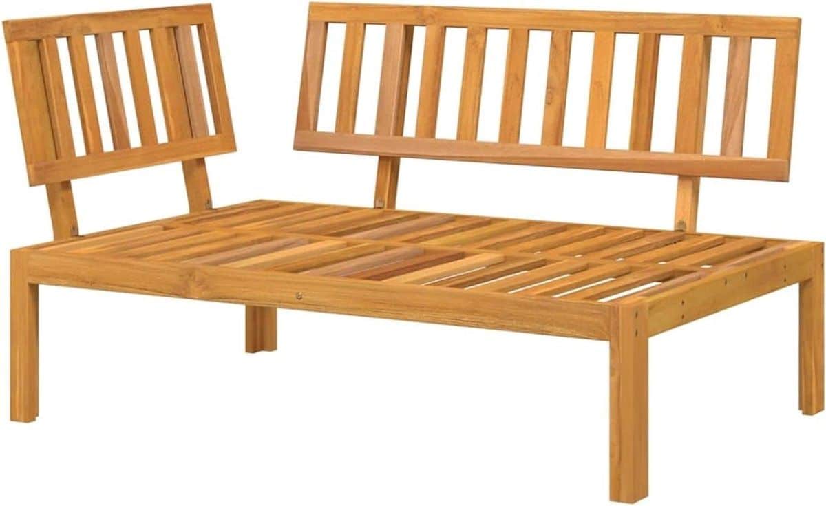 tuin hoekbank van massief hout acacia, zitgroep eetgroep set sofa