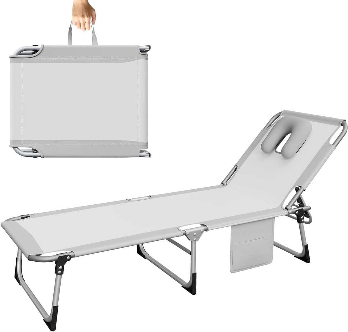 tuin lounger ligstoel tuin ontspannen buiten verstelbare