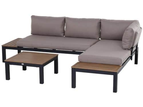 Tuin loungeset - Tuinset - 3-Delige Loungeset - 3-4 Zits